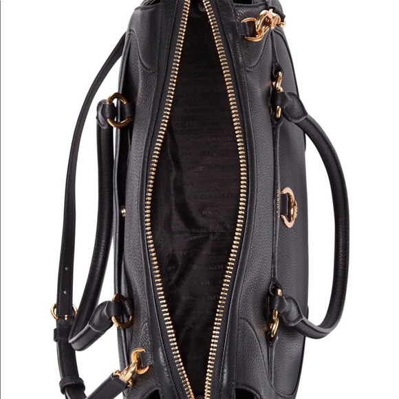 AUTHENTIC RALPH LAUREN MEDIUM LEATHER BAG - Picture 5 of 7